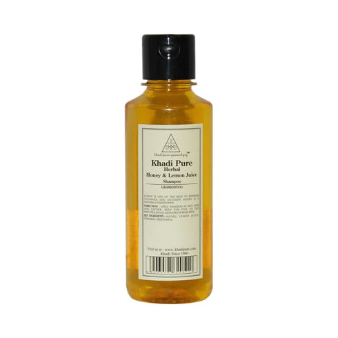 Khadi Pure Herbal Honey & Lemon Juice Shampoo